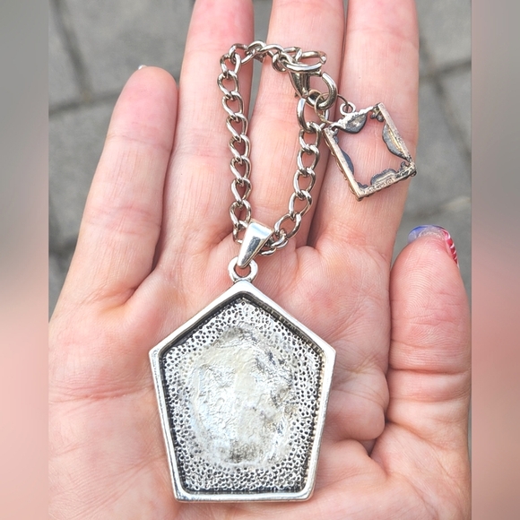 Anthropologie Double Frame Enamel & SS Marcasite Ornament - Picture 5 of 7